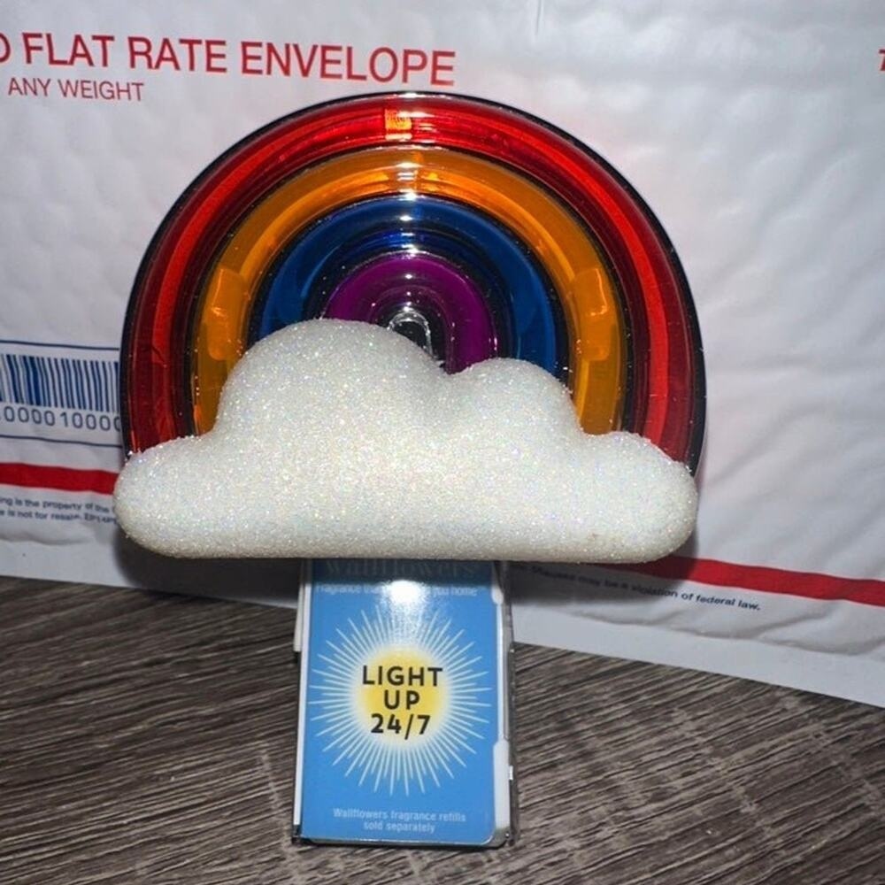 Bath and Body Works Light Up Rainbow‎ Wallflower plug in